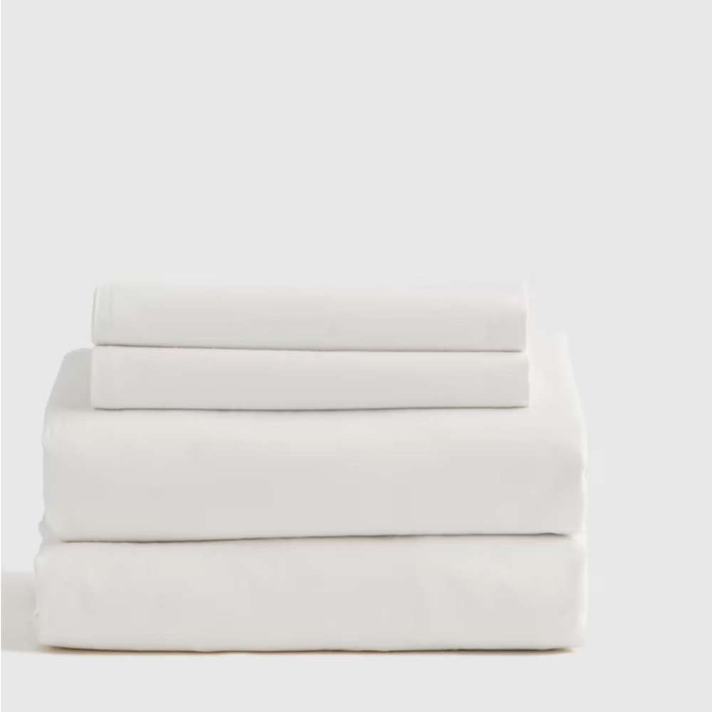 Quince Organic Brushed Cotton Sheet Set